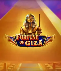 Step into the mystical world of Fortune of Giza slot by Pragmatic Play, showcasing a stunning depiction of a Pharaoh set against the iconic pyramid backdrop. This graphic captures the richness of Egyptian culture, ideal for history buffs, providing a captivating gaming experience.